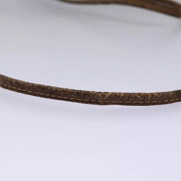 GUCCI GG Plus Supreme Shoulder Bag PVC Leather Beige Auth - Picture 11 of 16